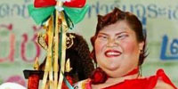 泰国“大象小姐”选美 胖得有自信