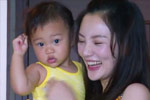 李小璐突然到访看望爱女