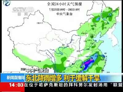 [视频]中央气象台：暴雨蓝色预警 湘鄂皖滇有大暴雨