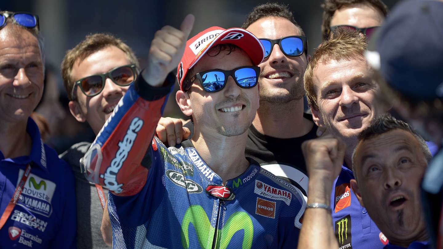 2015 motogp赫雷兹站第二次排位赛 洛伦佐杆位