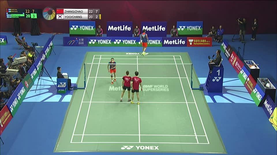 香港羽毛球公开赛半决赛(英文解说)_羽毛球_赛