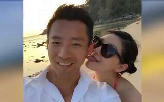 安以轩戴钻戒秀恩爱 晒自拍送情人节祝福