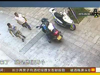 株洲猖狂盗车“头盔男”现形记