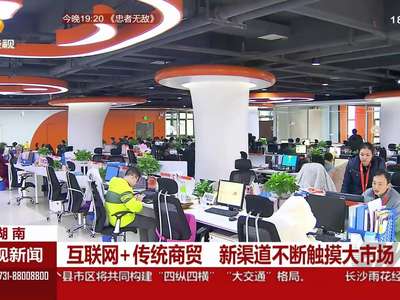湖南：互联网+传统商贸 新渠道不断触摸大市场