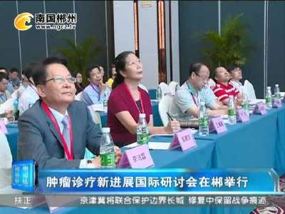 郴州：肿瘤诊疗新进展国际研讨会举行
