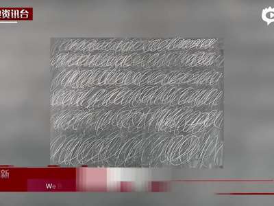 [视频]美国大师画作拍出7千万天价 黑板上6行圈圈