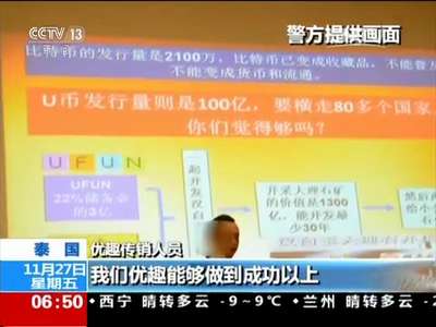 [视频]江苏：连云港警方破获特大网络传销案