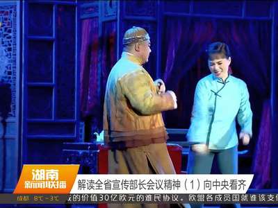 解读全省宣传部长会议精神（1）向中央看齐