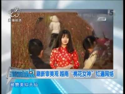 [视频]越南“桃花女神”红遍网络 审美观已更改请刷新