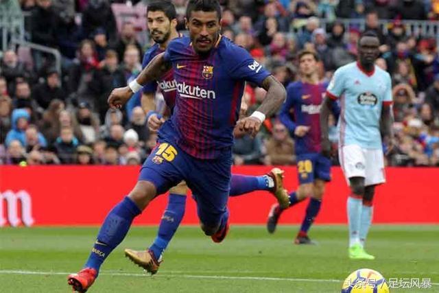 登贝莱国家德比回归 巴萨改打433阵形 保利尼