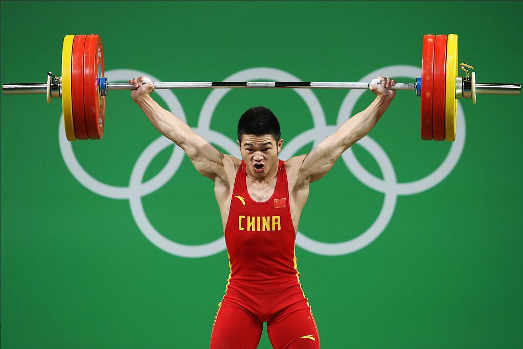中国第八金诞生 石智勇夺男子举重69公斤级冠