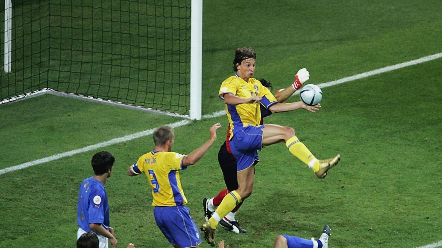 2012年欧洲杯十佳球 皮尔洛任意球伊布逆天侧钩-乐视体育