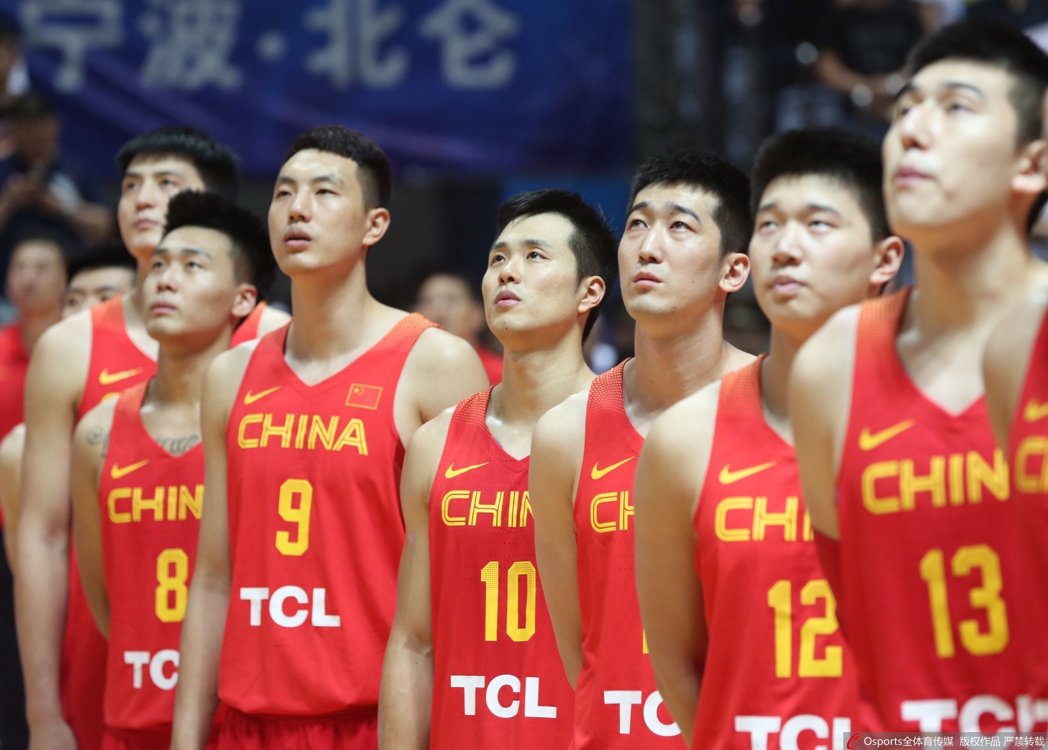 中国男篮蓝队图片