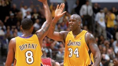 OK再演默契配合!2K17科比助攻奥尼尔空接暴