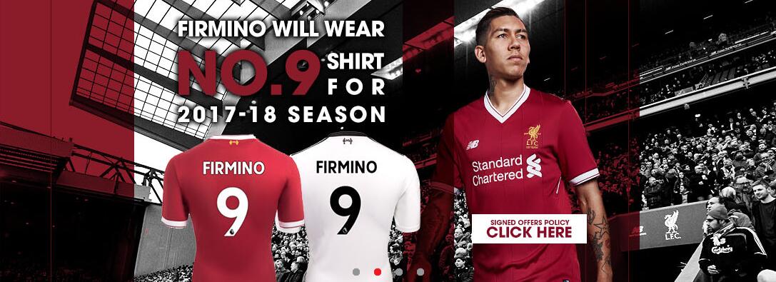 为萨拉赫让出11号球衣 暖心菲尔米诺签名补偿