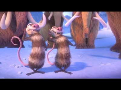 [视频]《冰川时代5》再曝新预告 松鼠玩转
