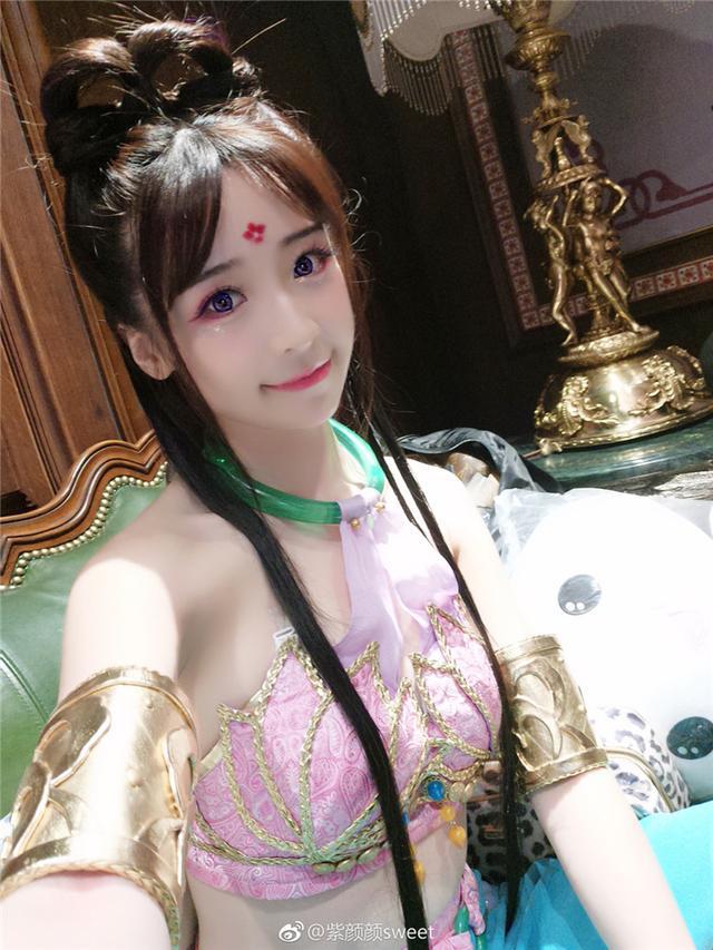 最美cosplay,二次元cos 萌妹 这位美女被称为"最美碧瑶",cos《王者荣耀》惊艳世人