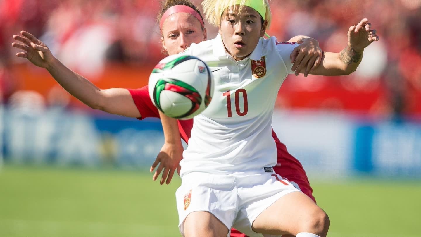 加拿大女足VS中国女足_2015加拿大女足世界