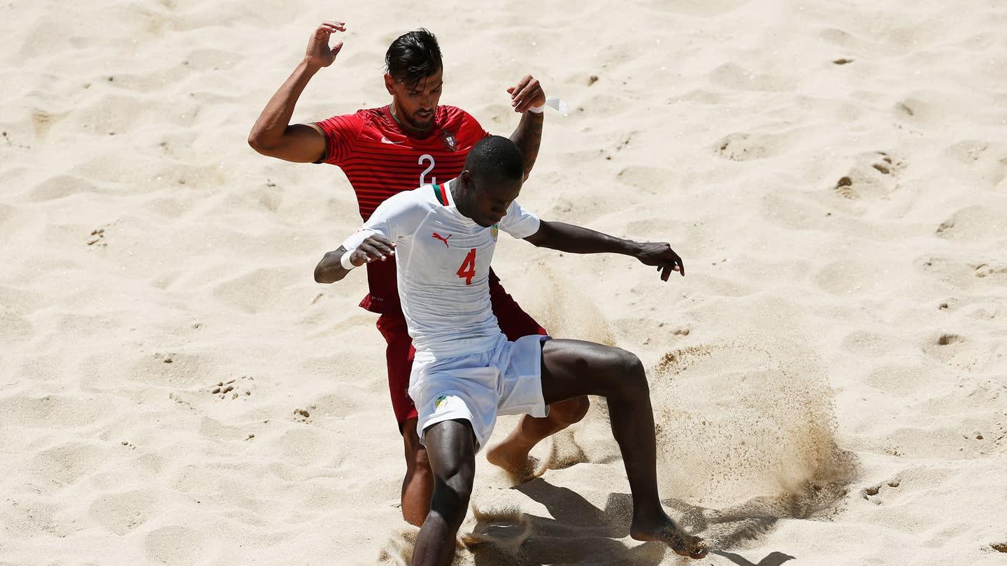 塞内加尔沙滩足球队VS葡萄牙沙滩足球队_沙滩