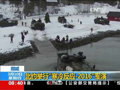 [视频]挪威：北约举行“寒冷反应-2016”军演