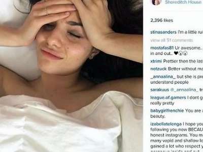 [视频]24岁网红模特发素颜照 被公司嫌丑遭解约（图）