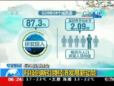 [视频]专家解读G20杭州峰会 科技创新引领经济发展新动能