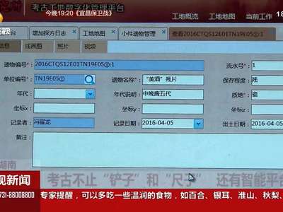 考古不止“铲子”和“尺子” 还有智能平台
