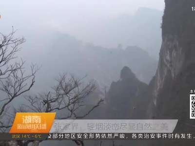 张家界：轻烟淡峦尽显自然之美