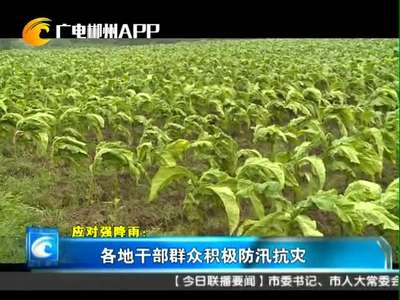 应对强降雨：各地干部群众积极防汛抗灾