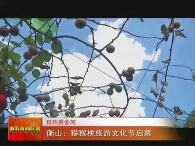 预热黄金周 衡山：猕猴桃旅游文化节启幕