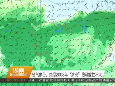 省气象台：类似2008年“冰灾”的可能性不大