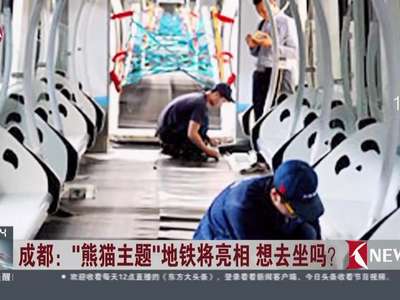 [视频]坐上去就舍不得下车了！“熊猫主题”地铁将亮相成都