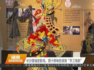 长沙望城皮影戏：原汁原味的湖湘“手工电影”