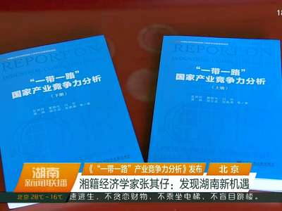 《“一带一路”产业竞争力分析》发布 