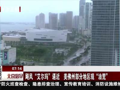 [视频]飓风“艾尔玛”逼近 美佛州部分地区现“油荒”