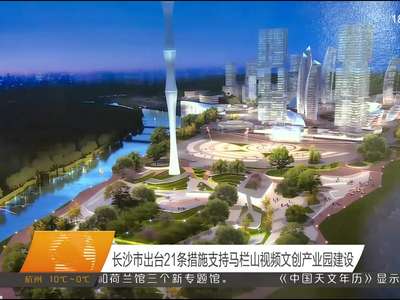 长沙市出台21条措施支持马栏山视频文创产业园建设