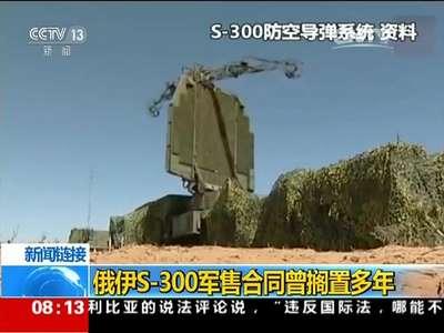 [视频]伊朗：首批S-300防空导弹部件运抵伊朗