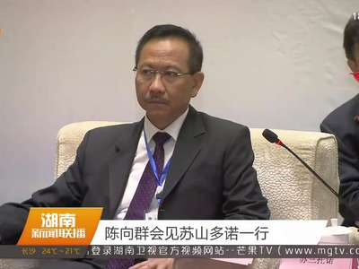 陈向群会见苏山多诺一行