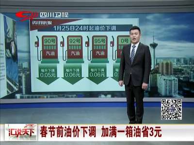 [视频]油价下调喜迎春节 