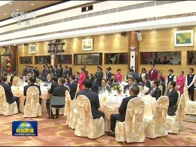 [视频]习近平出席越共中央总书记和越南国家主席共同举行的欢迎宴会