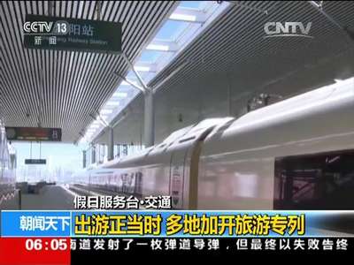 [视频]假日服务台·交通：出游正当时 多地加开旅游专列
