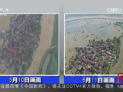 [视频]江西抚州：村庄渠堤决口 千亩农田被淹