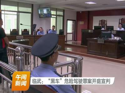 临武：“黑车”危险驾驶罪案开庭宣判