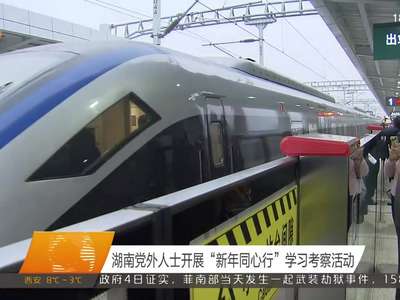 湖南党外人士开展“新年同心行”学习考察活动