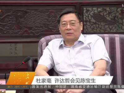 杜家毫、许达哲会见陈宝生