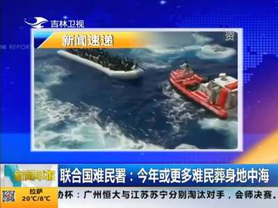 [视频]联合国难民署：今年或更多难民葬身地中海