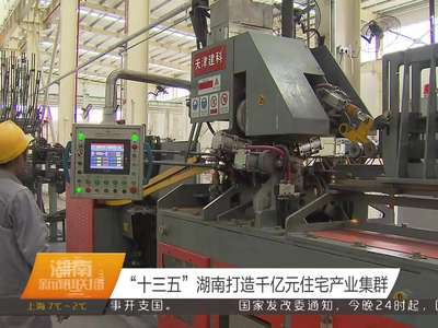 “十三五”湖南打造千亿元住宅产业集群