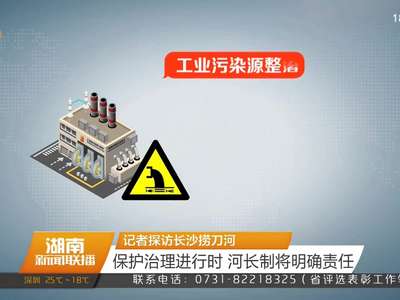 记者探访长沙捞刀河 保护治理进行时 河长制将明确责任
