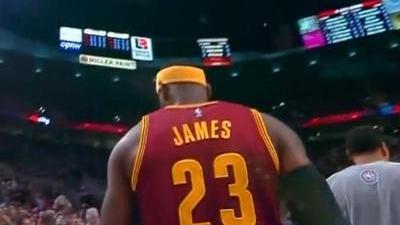 NBA-霸气!詹姆斯开场再撒镁粉
