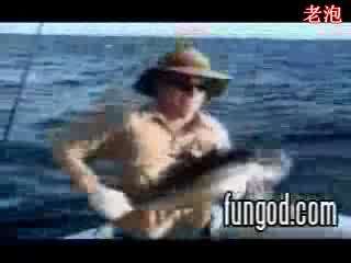 滑稽钓鱼集锦(搞笑)